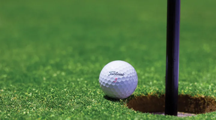 Golf main service banner